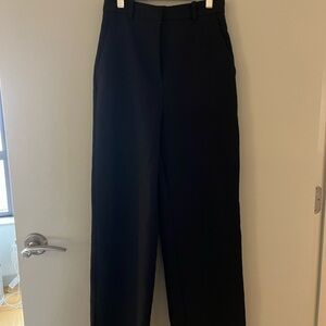 Zara High Rise Black Trousers